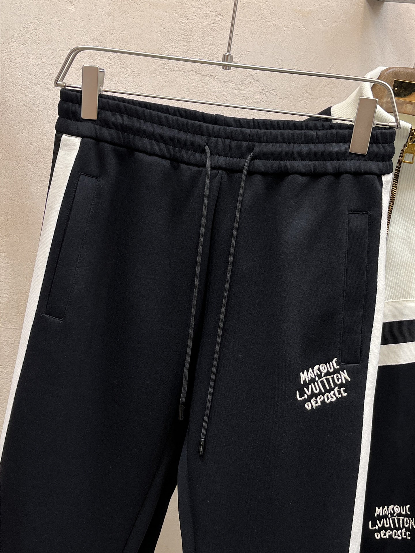 Louis Vuitton Men's Tracksuit Set, Zip-Up Jacket and Sweatpants
