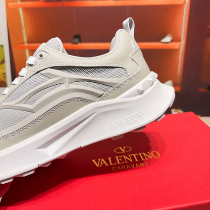 Valentino Men's Luxury Sneakers Fashion Mesh Design Casual Athletic Shoes