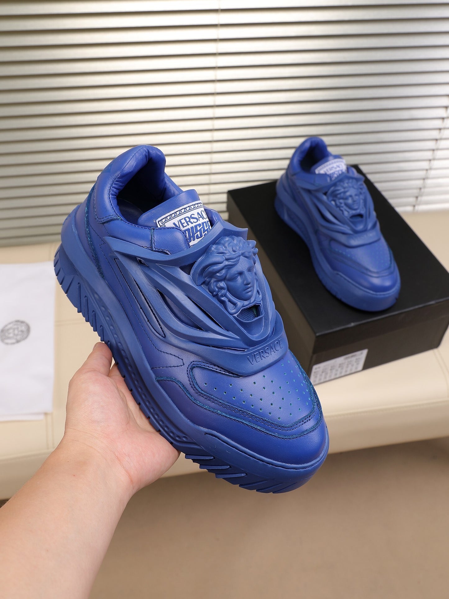 Versace Men's Sneakers Luxury Athletic Fashion Shoes