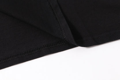 Hellstar Black T - Shirt With Eye Graphic Star And 1995 Print For Streetwear Fans