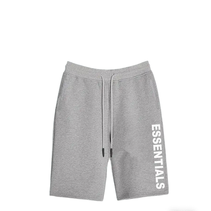 Fear of God Essentials Gray Drawstring Casual Men's Shorts