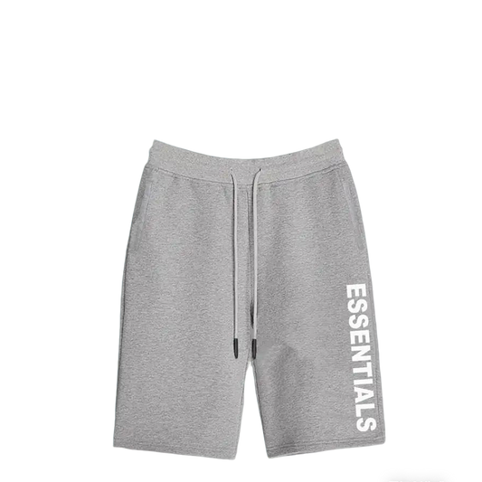 Fear of God Essentials Gray Drawstring Casual Men's Shorts