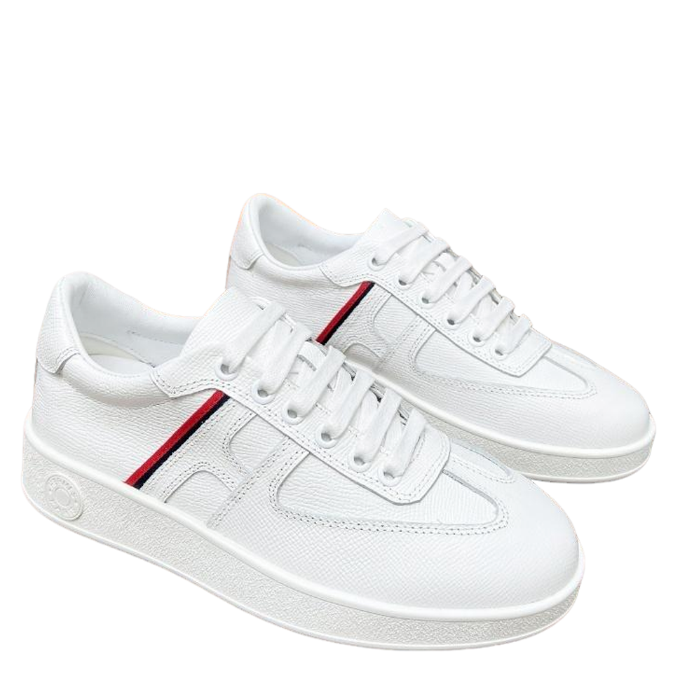 Hermes Women's Sneakers Iconic H Logo Leather Casual Fashion Shoes