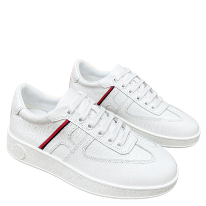 Hermes Women's Sneakers Iconic H Logo Leather Casual Fashion Shoes