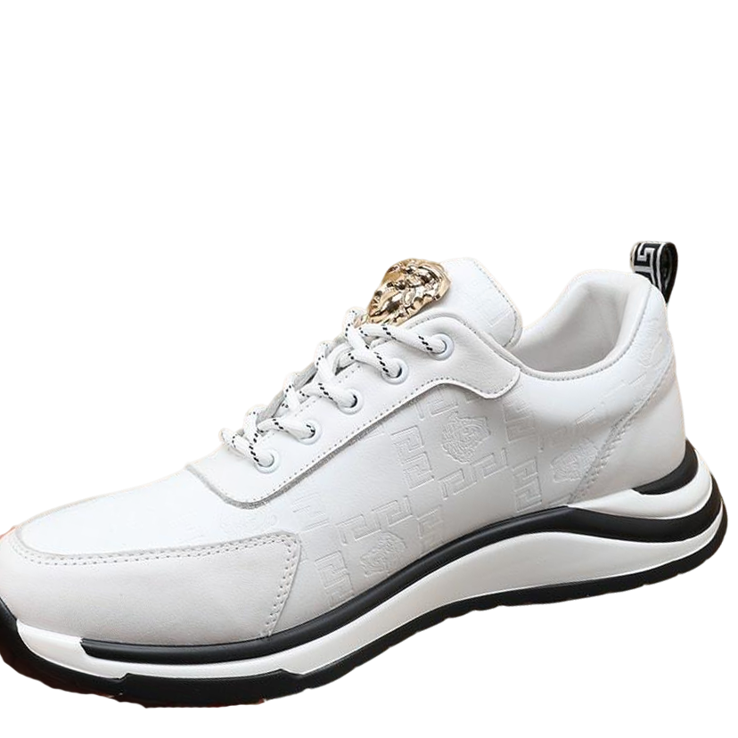 Versace Men's Sneakers - Luxury Designer Athletic Footwear with Greek Key Pattern