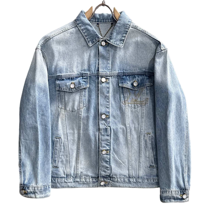 Louis Vuitton Denim Jacket with Embroidered Detail