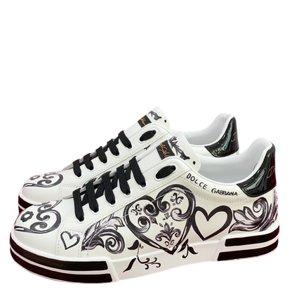 Dolce & Gabbana DG Logo Unisex Casual Sneakers