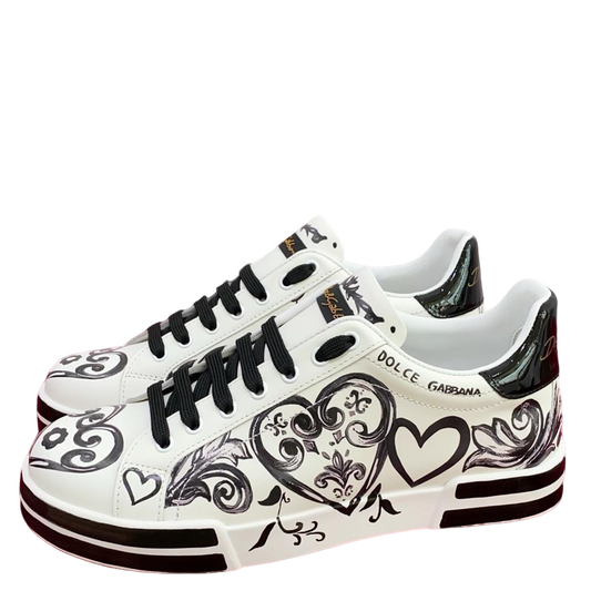 Dolce & Gabbana DG Logo Unisex Casual Sneakers
