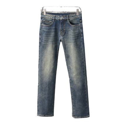 Dolce & Gabbana Light Blue Denim Jeans With Branded Waistband