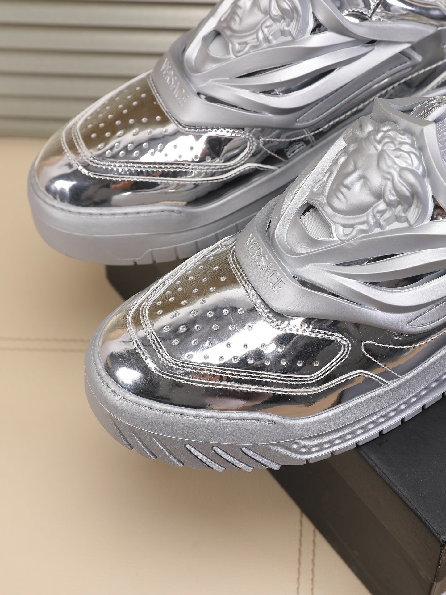 Versace Men's Sneakers Luxury Athletic Fashion Shoes