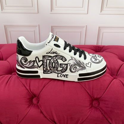 Dolce & Gabbana DG Logo Unisex Casual Sneakers