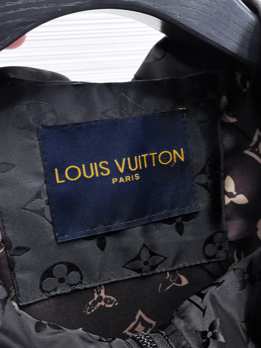 Louis Vuitton Monogram Hooded Windbreaker Jacket for Men