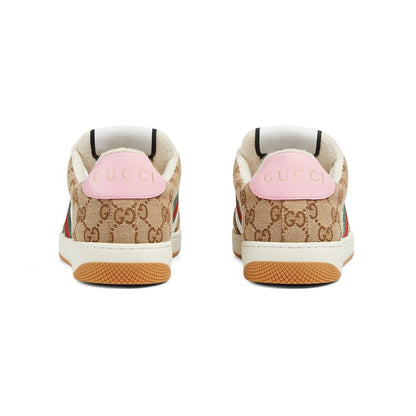 Gucci Unisex Sneakers With GG Print And Colorful Accents