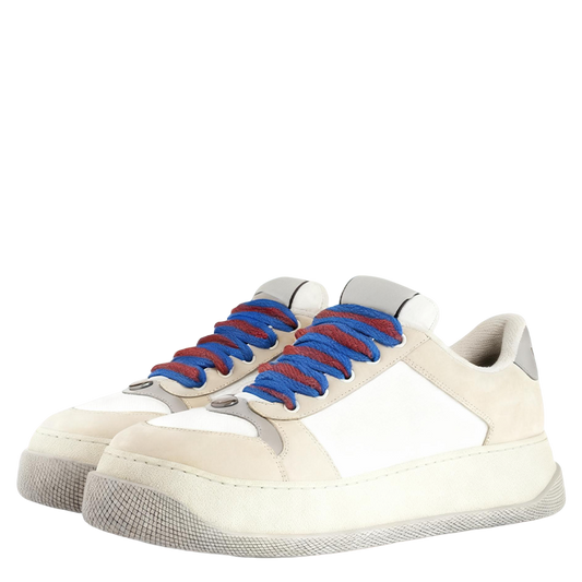 Gucci Unisex Trendy Sneakers With Vibrant Colorful Laces