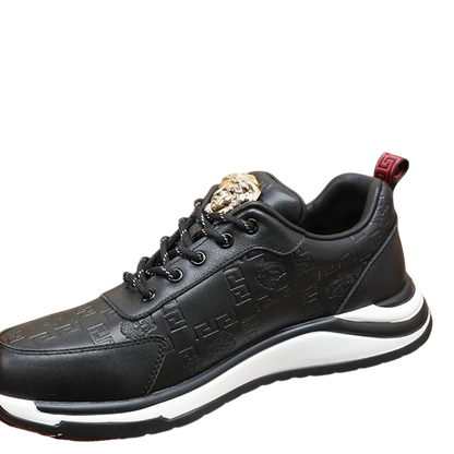 Versace Men's Sneakers - Luxury Designer Athletic Footwear with Greek Key Pattern
