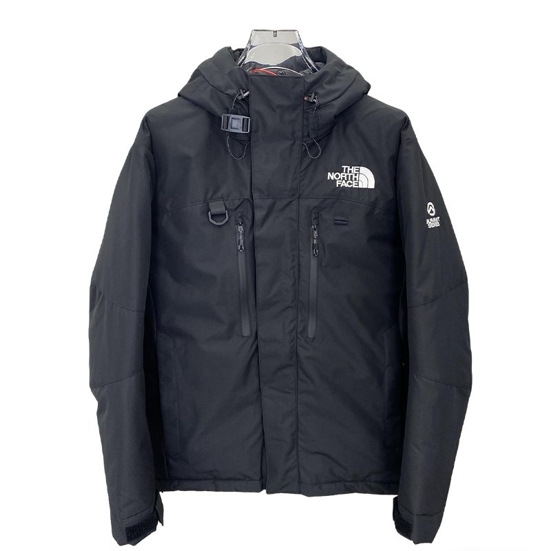 The North Face Black Hooded Puffer Jacket Warm Outdoor Winter Coat