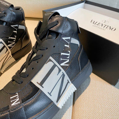 Valentino Men's Luxury Sneakers Fashion Mesh Design Casual Athletic Shoes