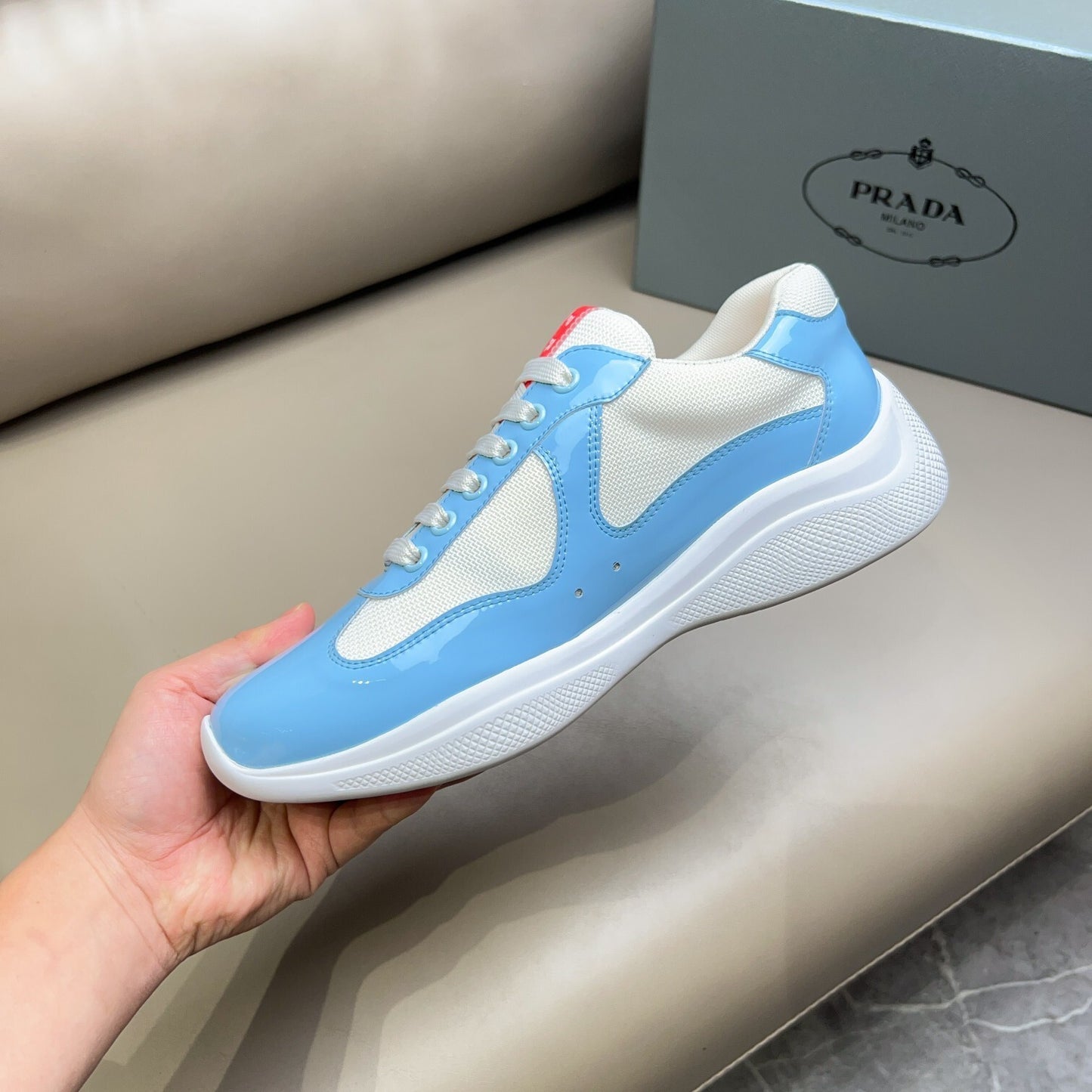 Prada Unisex Sneakers Luxury Fashion Sneakers