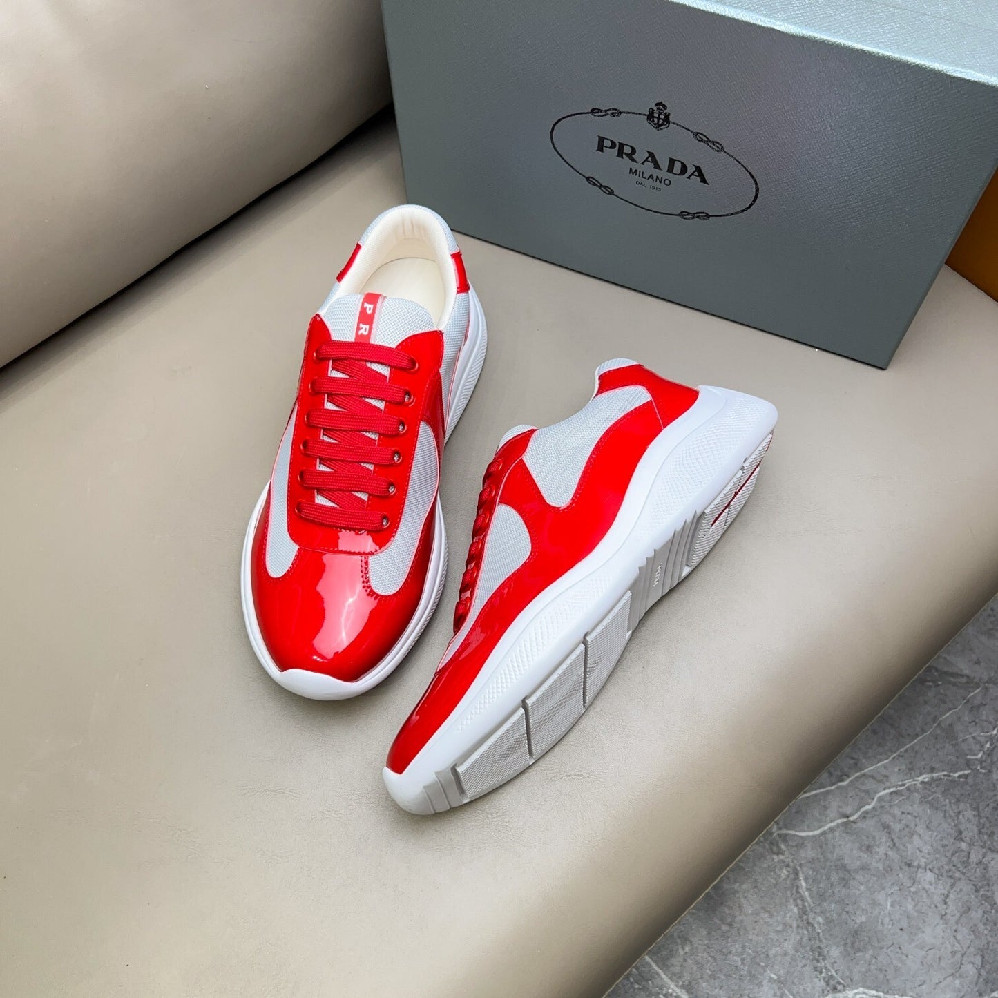 Prada Unisex Sneakers Luxury Fashion Sneakers