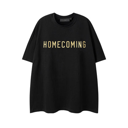 Fear Of God Inspired Yellow/Black HOMECOMING Oversized Short Sleeve T Shirt