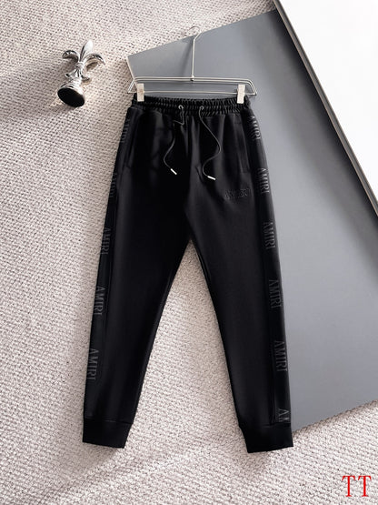Men's AMIRI Tracksuit Set with Logo Tape Detailing