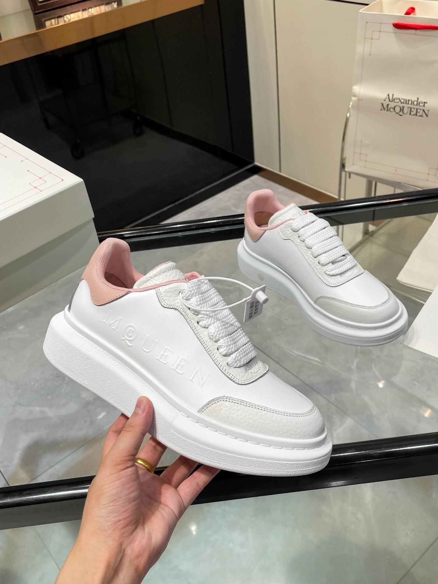 McQueen Oversized Sneakers Unisex Stylish And Comfortable Footwear