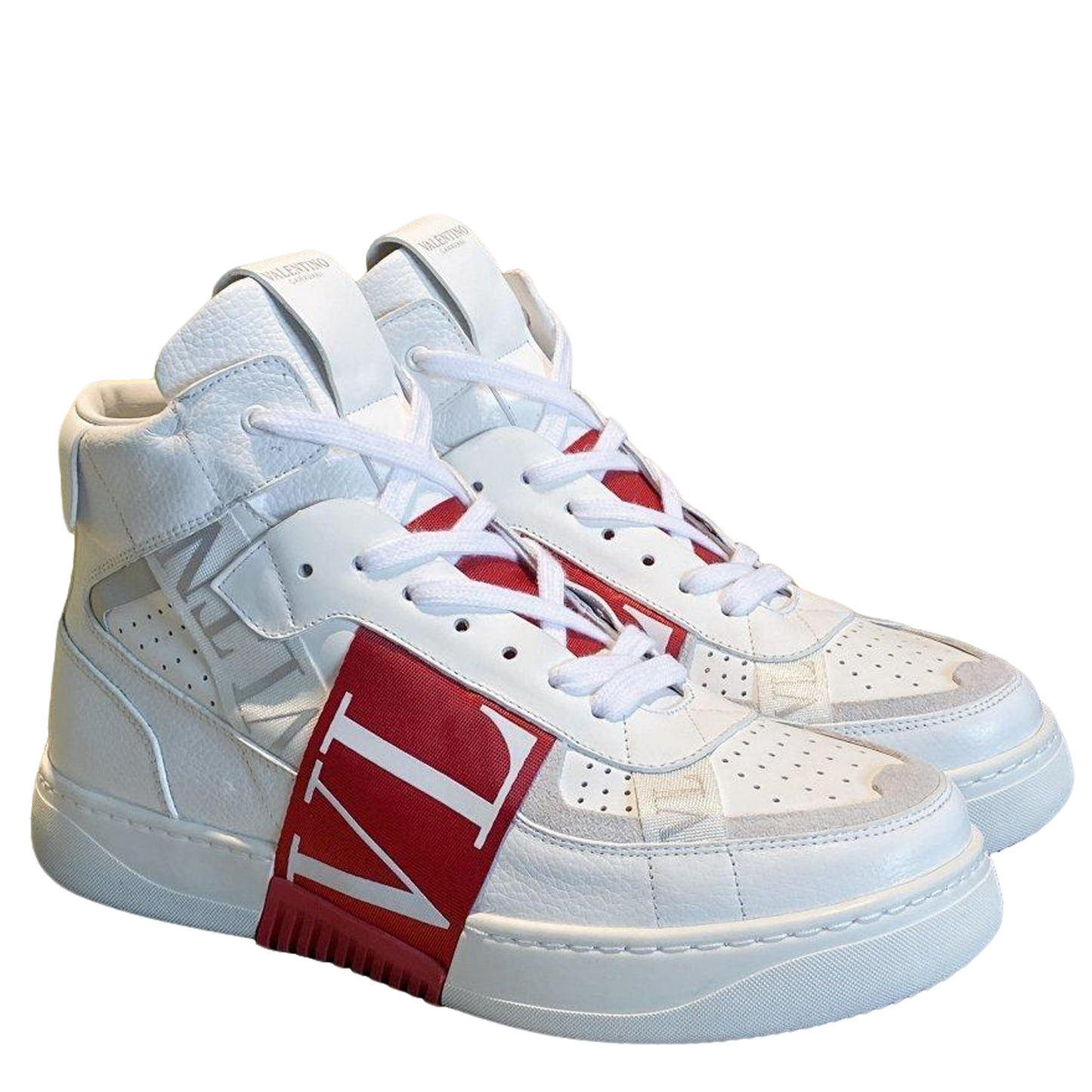 Valentino Men's Luxury Sneakers Fashion Mesh Design Casual Athletic Shoes