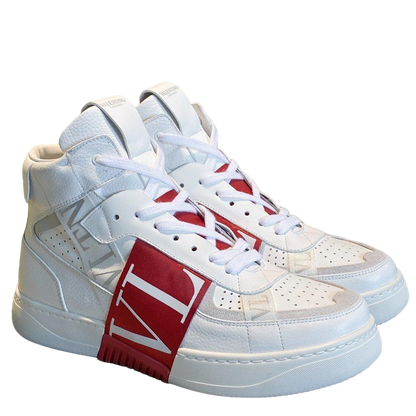 Valentino Men's Luxury Sneakers Fashion Mesh Design Casual Athletic Shoes