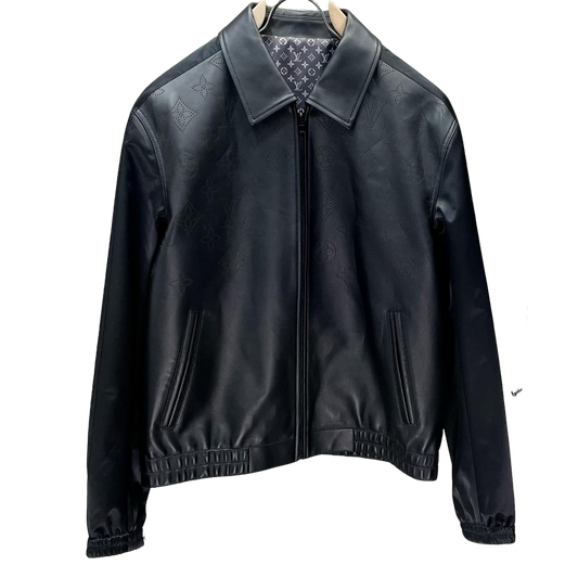 Louis Vuitton Perforated Monogram Leather Jacket