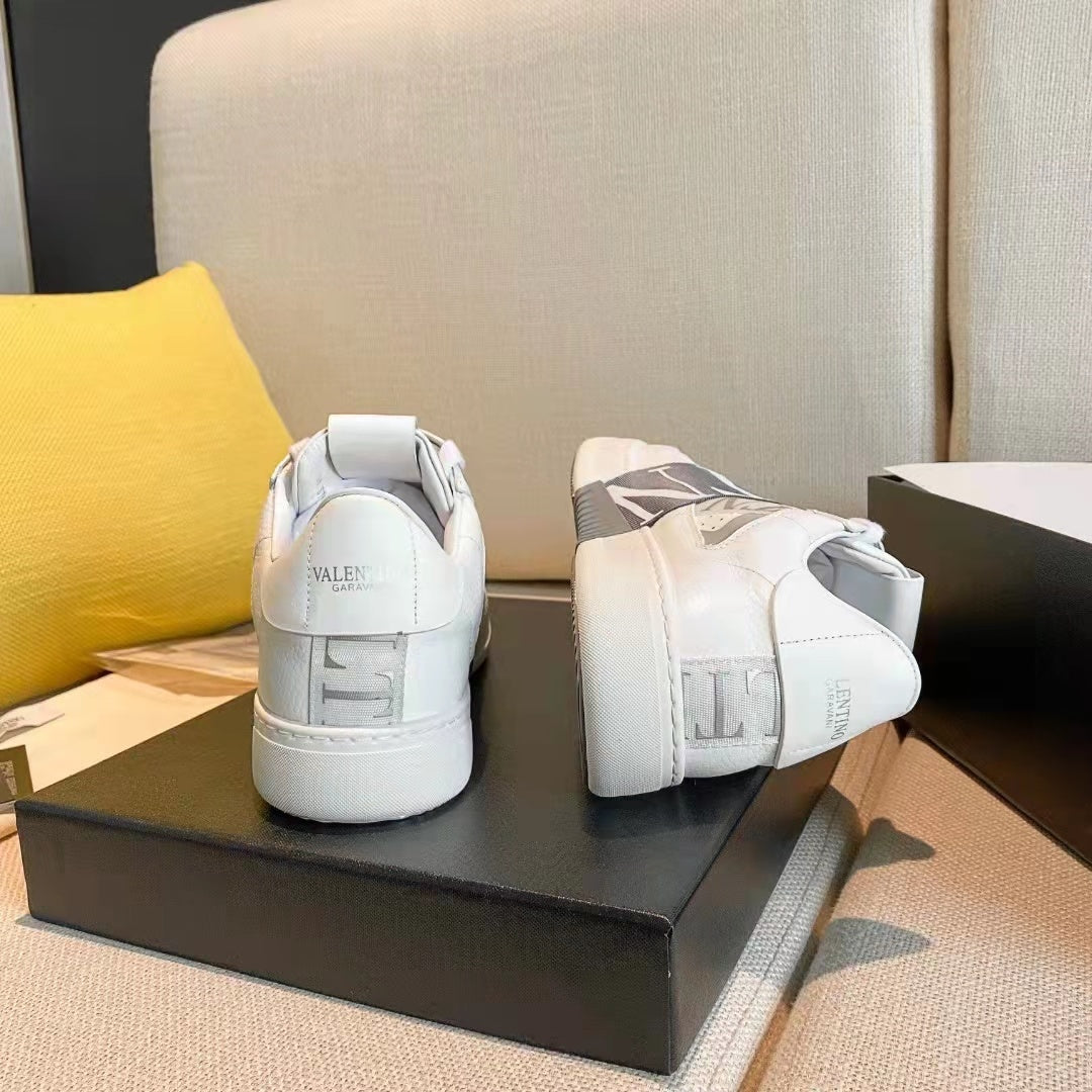 Valentino Unisex Sneakers VLTN Logo Luxury Fashion Sneakers