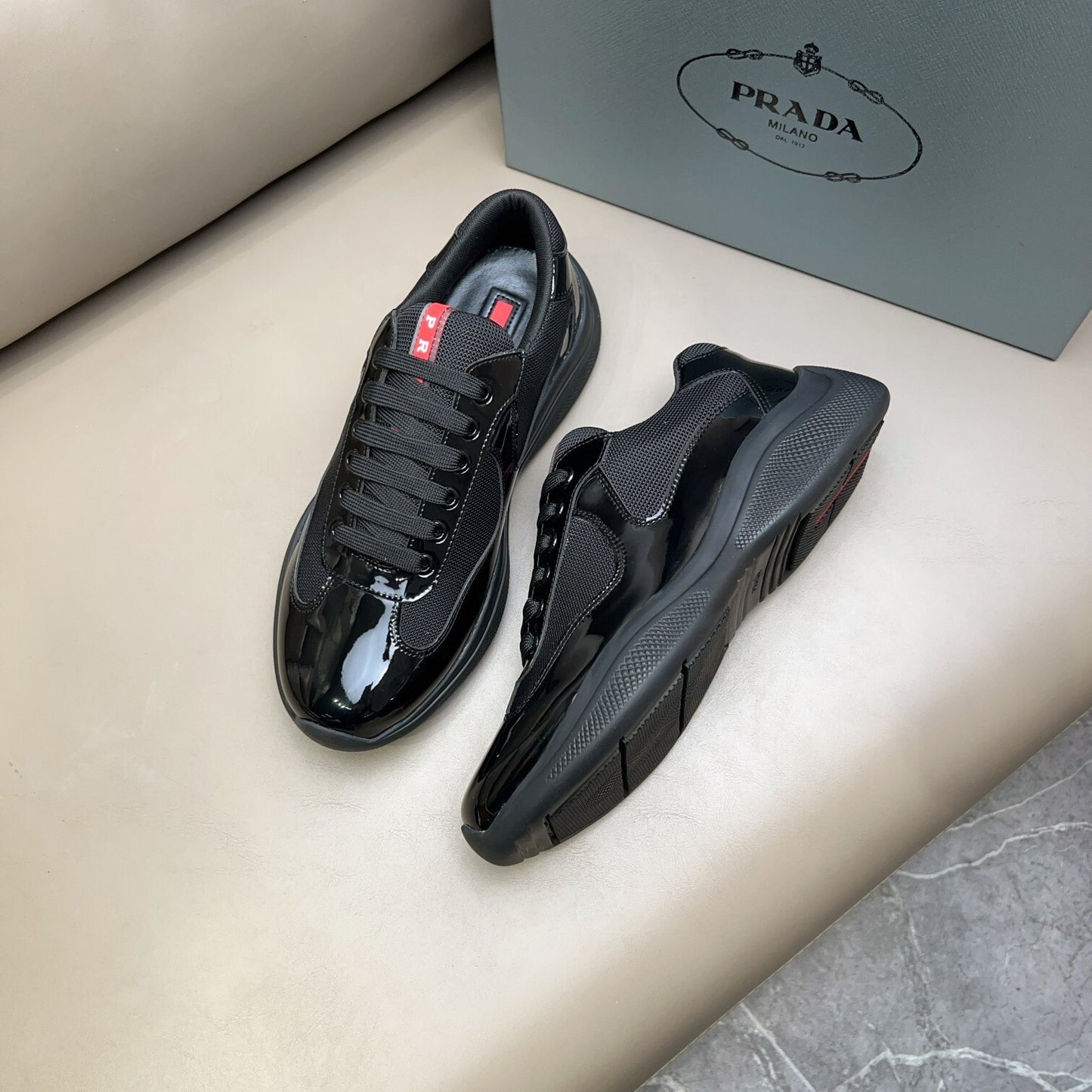 Prada Unisex Sneakers Luxury Fashion Sneakers