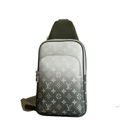 Stylish Louis Vuitton Gradient Monogram Sling Bag with Functional Design M47130