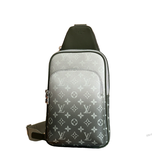 Stylish Louis Vuitton Gradient Monogram Sling Bag with Functional Design M47130