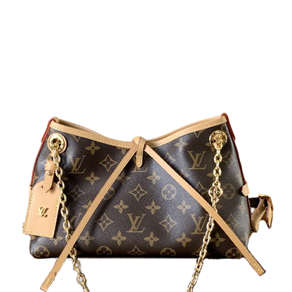 High Quality Louis Vuitton Handbag with Classic Monogram Pattern and Chain Strap