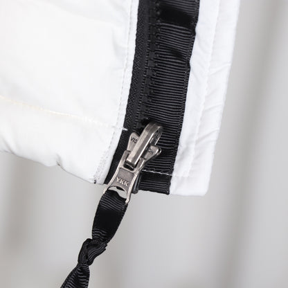 The North Face White Black Puffer Jacket Warm Winter Outerwear