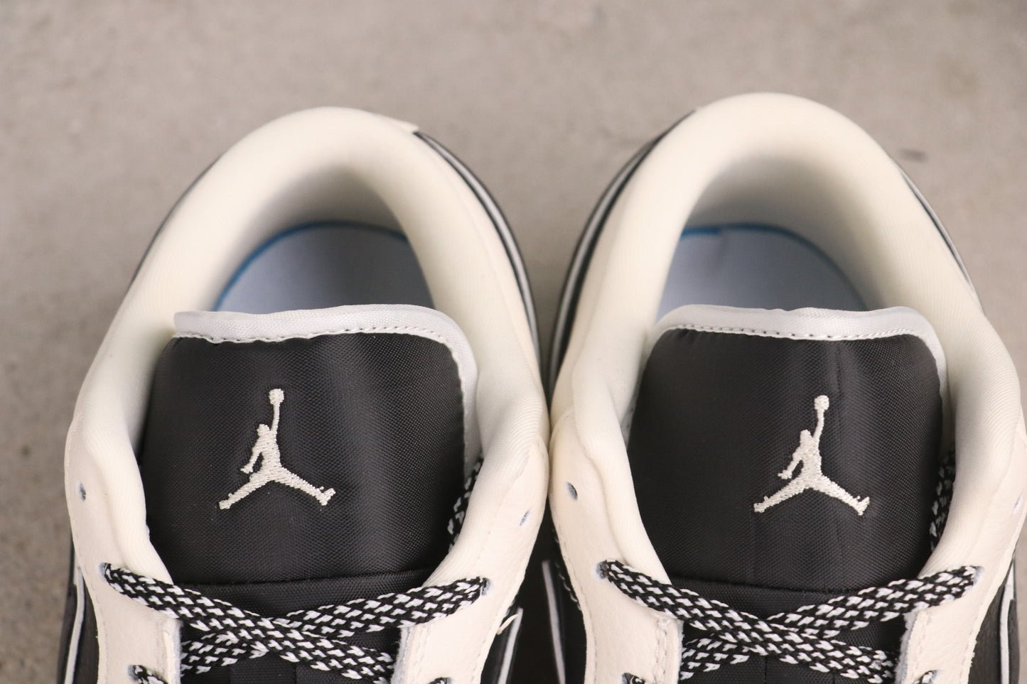 Air Jordan 1 Low Peaceminusone Daisy Print Black Beige Casual Sneakers