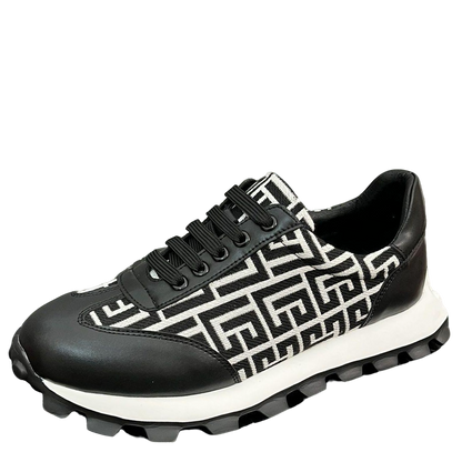 Versace Men's Sneakers - Luxury Designer Athletic Footwear with Greek Key Pattern