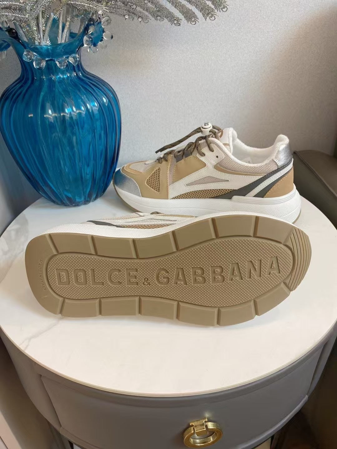 Dolce & Gabbana D&G Men's High-Top Sneakers
