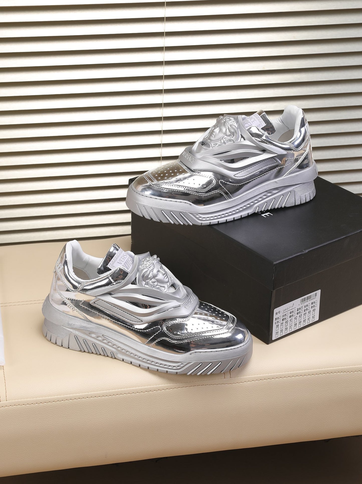 Versace Men's Sneakers Luxury Athletic Fashion Shoes