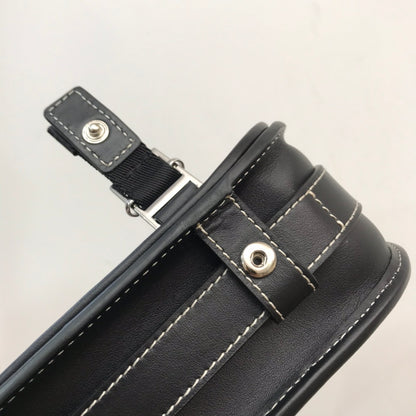 Classic Checkered Burberry Crossbody Bag With Buckle Details And Timeless Design Style No.80365521