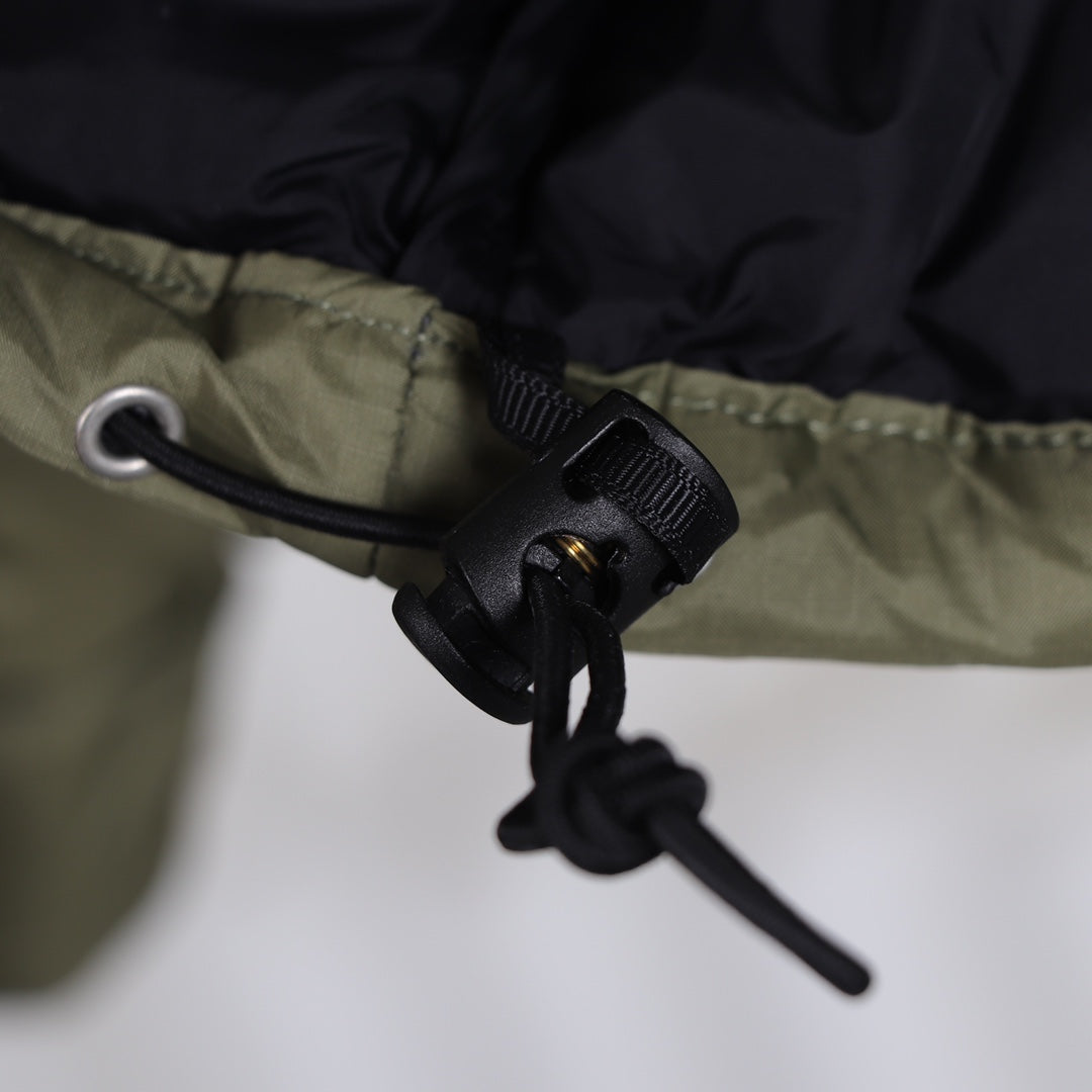 The North Face Olive Green Black Puffer Jacket Warm Winter Outerwear