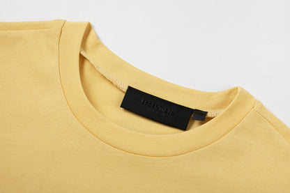 Fear Of God Inspired Yellow/Black HOMECOMING Oversized Short Sleeve T Shirt