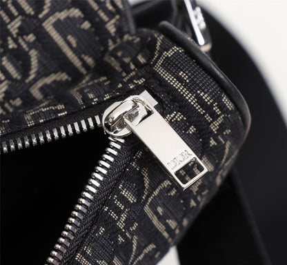 Fashionable Dior Saddle Bag With Signature Monogram And Adjustable Strap ADPO093