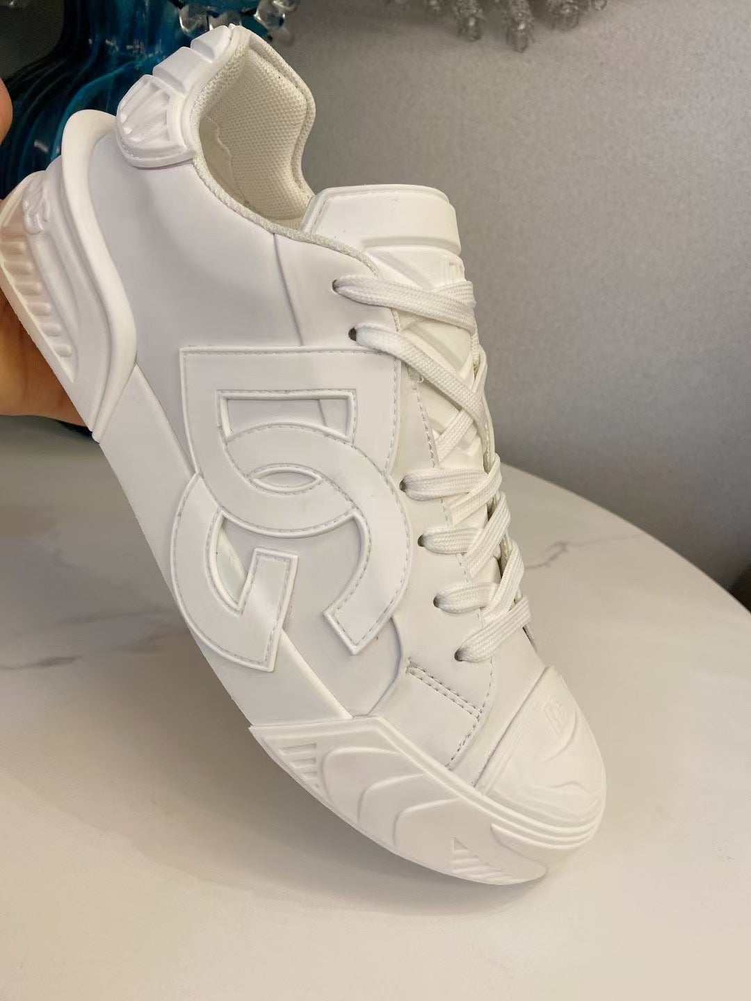 Dolce & Gabbana DG Logo Sneakers Men's Women's Casual Shoes Replica