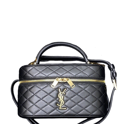 Gorgeous Black Quilted YSL Mini Bag with Gold Hardware 766731
