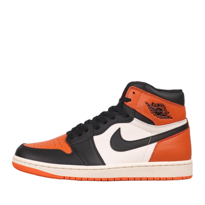 Air Jordan 1 High OG Shattered Backboard Orange Black White Basketball Sneakers