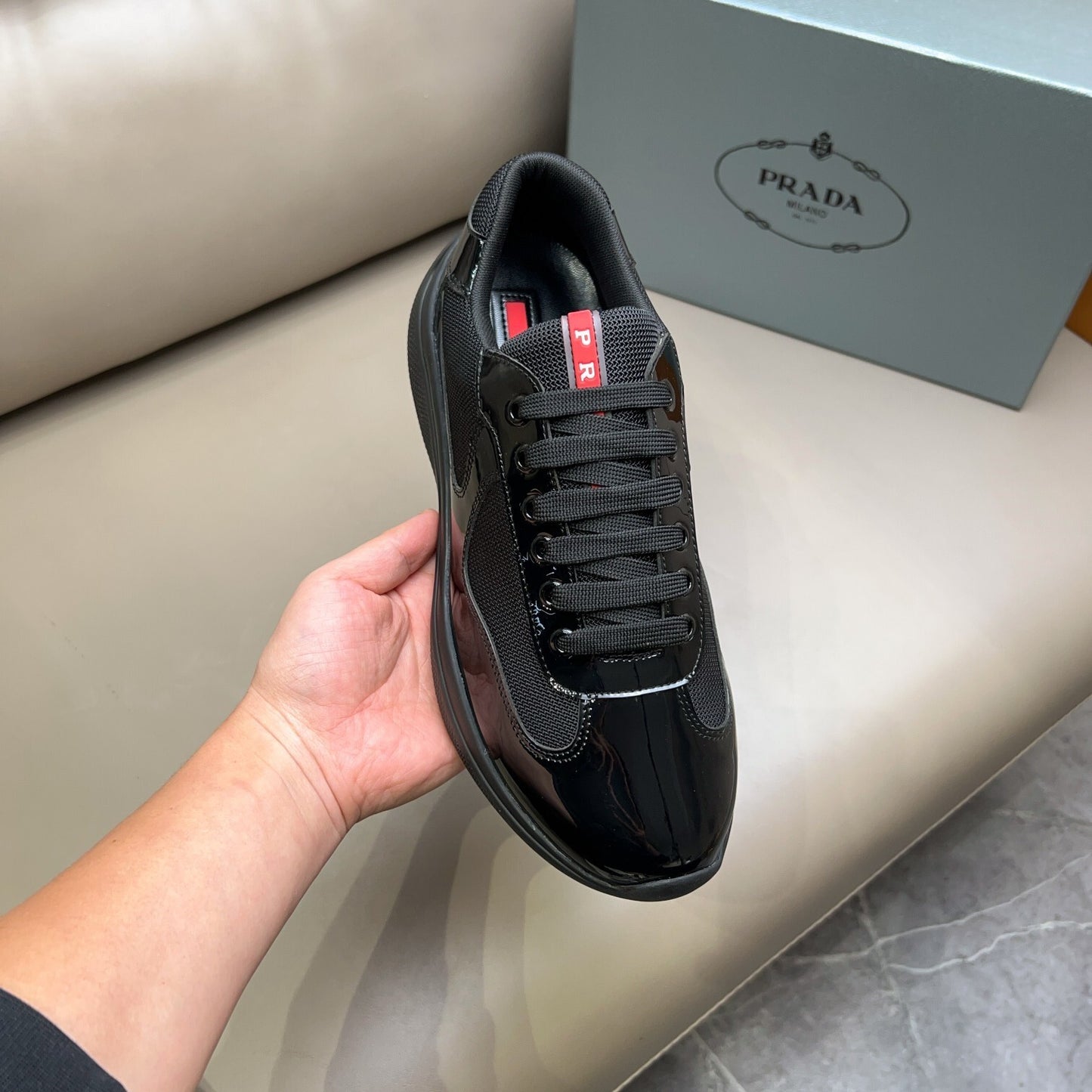 Prada Unisex Sneakers Luxury Fashion Sneakers