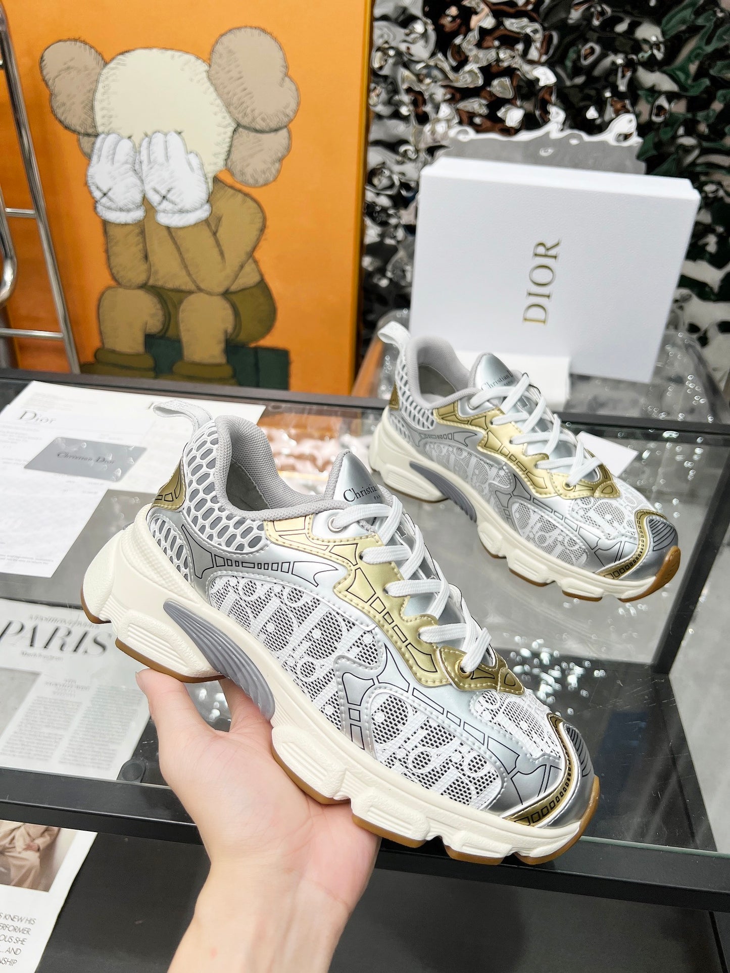 Women's Dior Sneakers Blending Luxury And Trendy Style