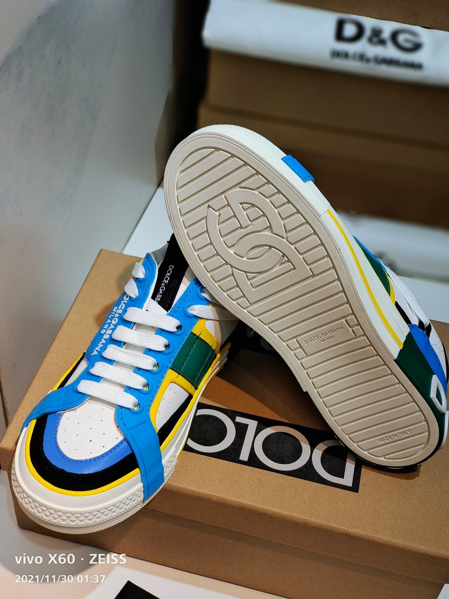 Dolce & Gabbana Milano Unisex Casual Sneakers