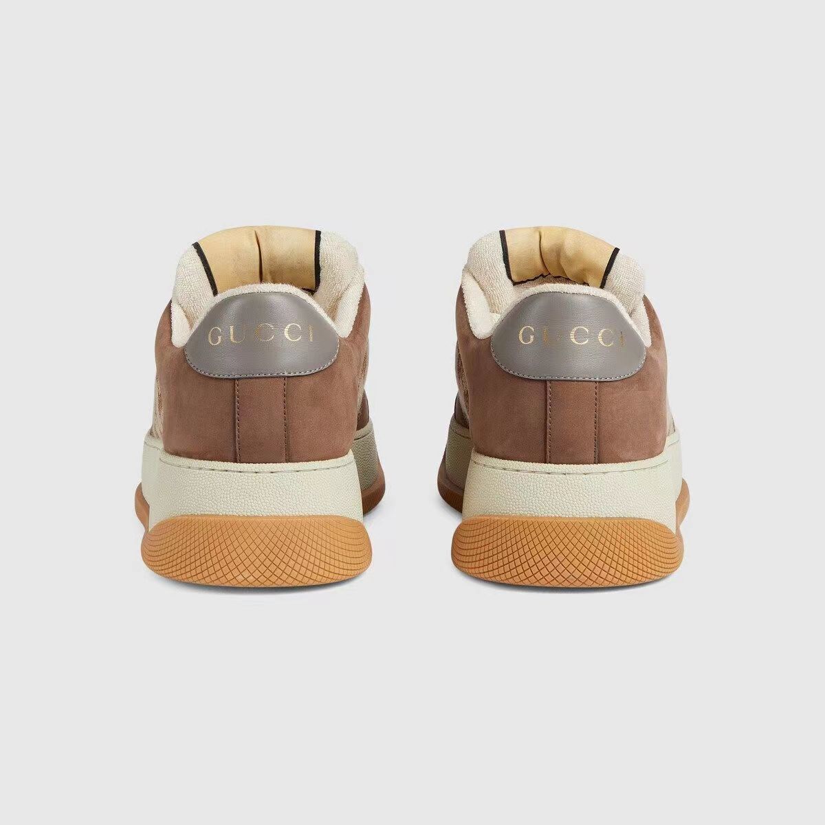 Gucci Unisex Fashionable Sneakers With Signature GG Pattern